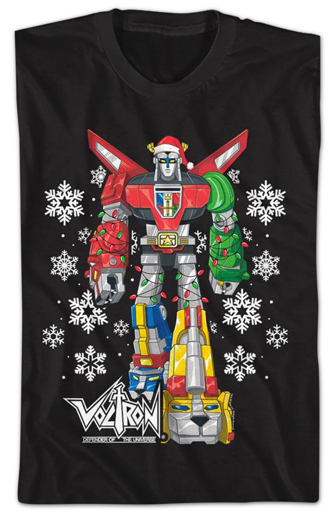Christmas Defender Voltron T-Shirt - Image 2