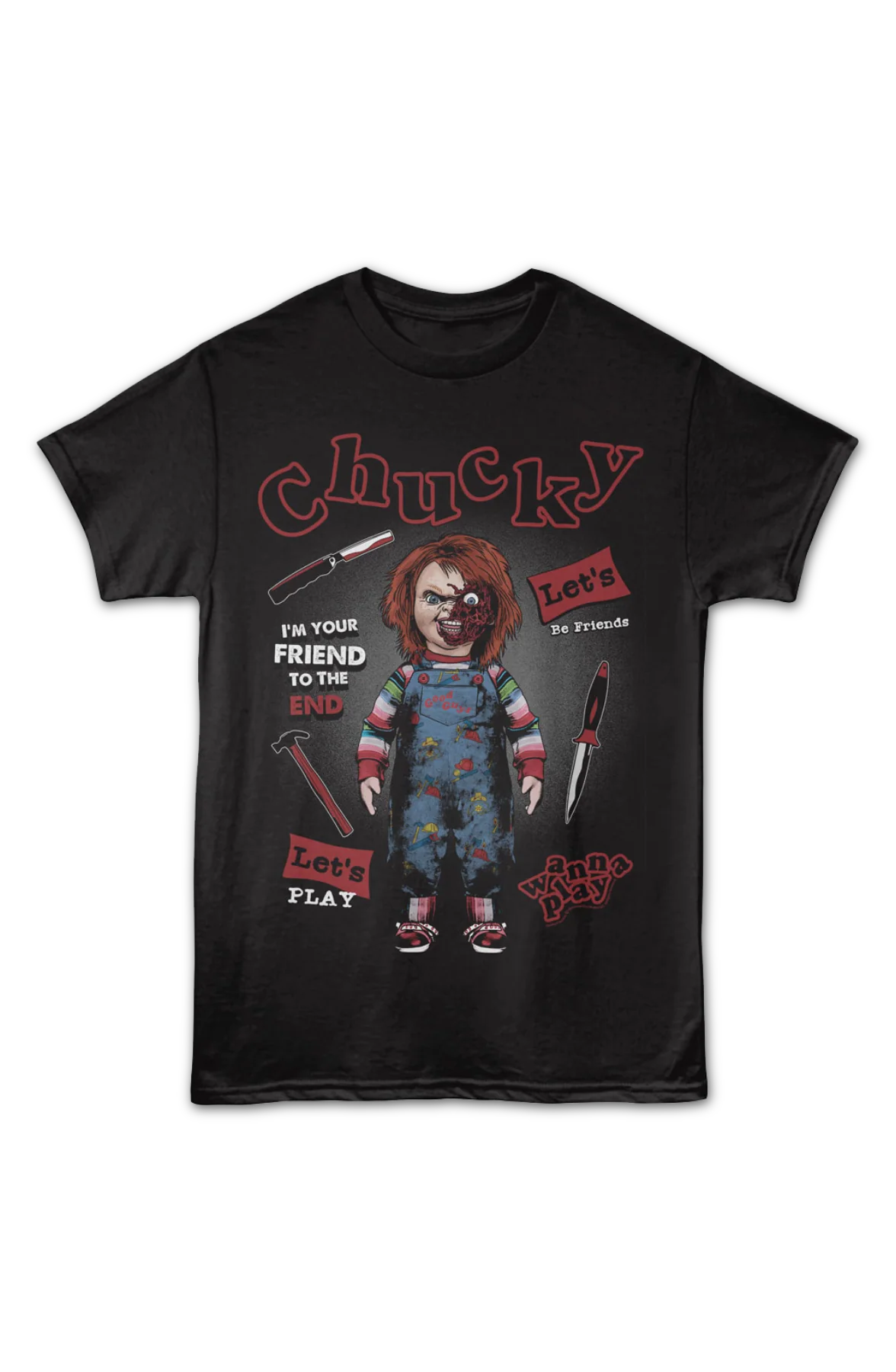 Chucky Let's Play Child's Play T-Shirt - Image 2