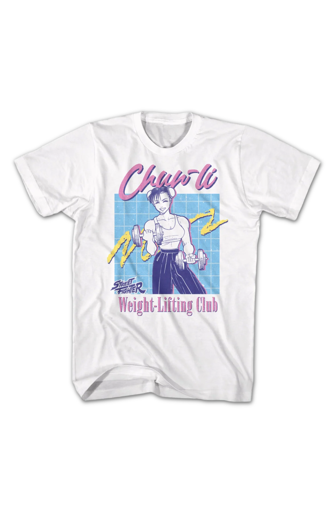 Chun-Li Weight-Lifting Club Street Fighter T-Shirt - Image 2
