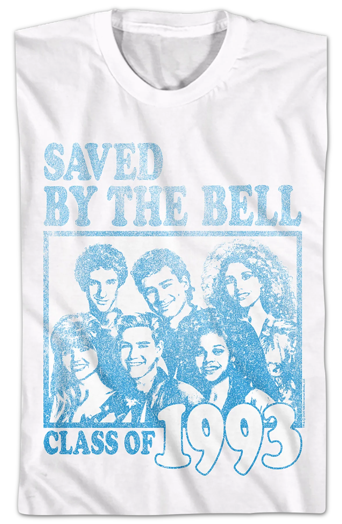 Class Of 1993 Group Photo Saved By The Bell T-Shirt - Image 2