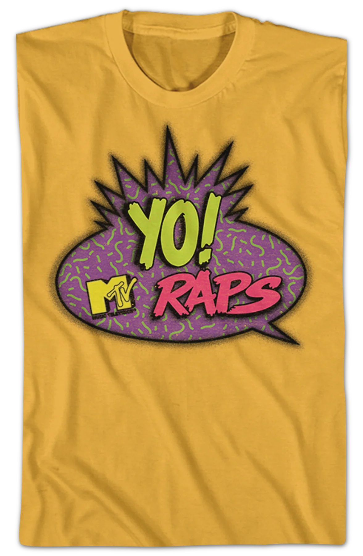 Classic Logo Yo MTV Raps T-Shirt - Image 2