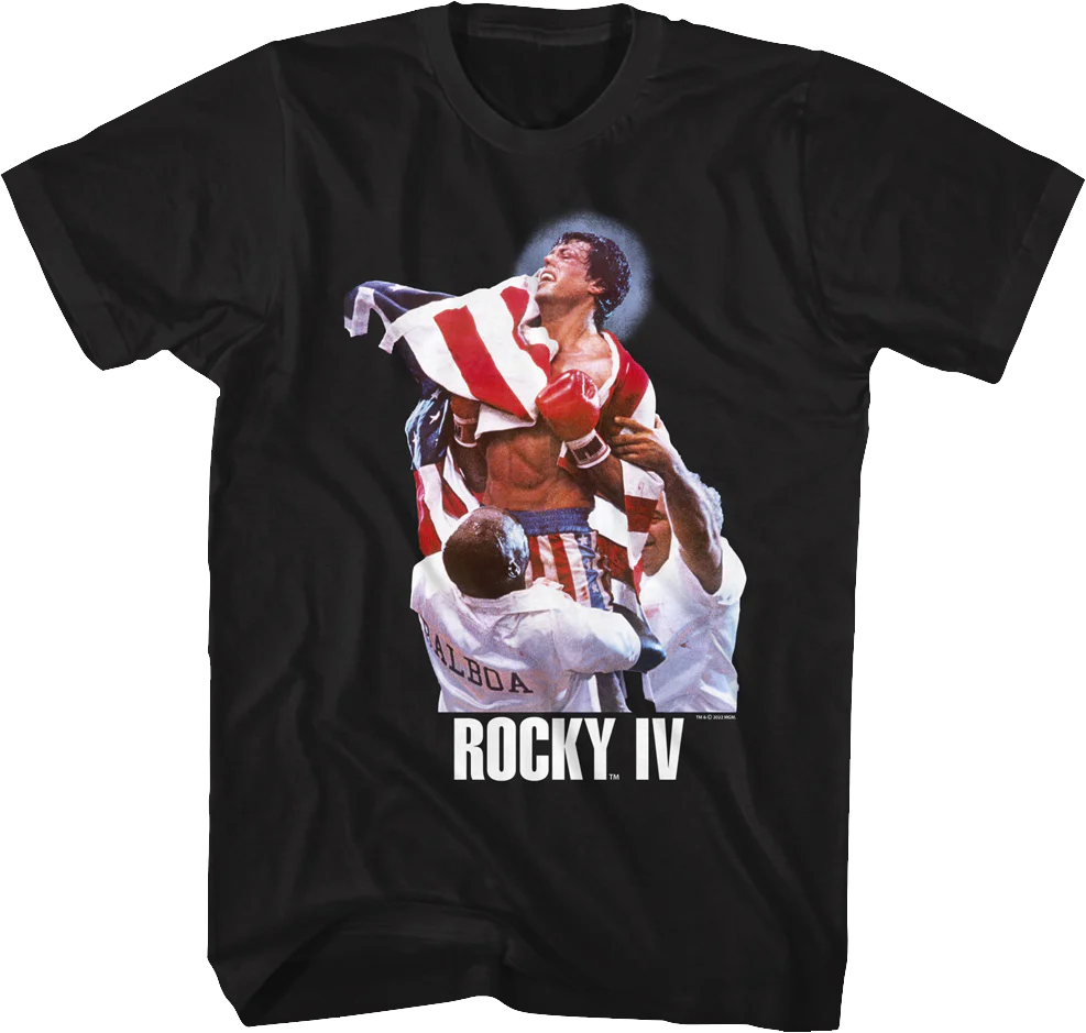 Classic Poster Rocky IV T-Shirt