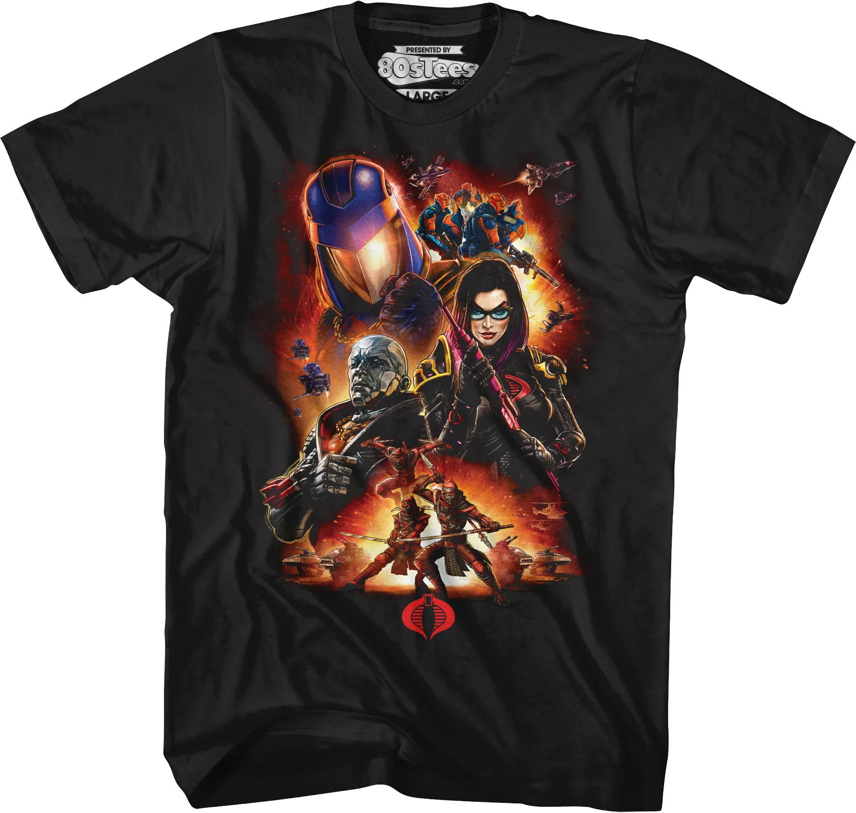 Classified Cobra Collage GI Joe T-Shirt