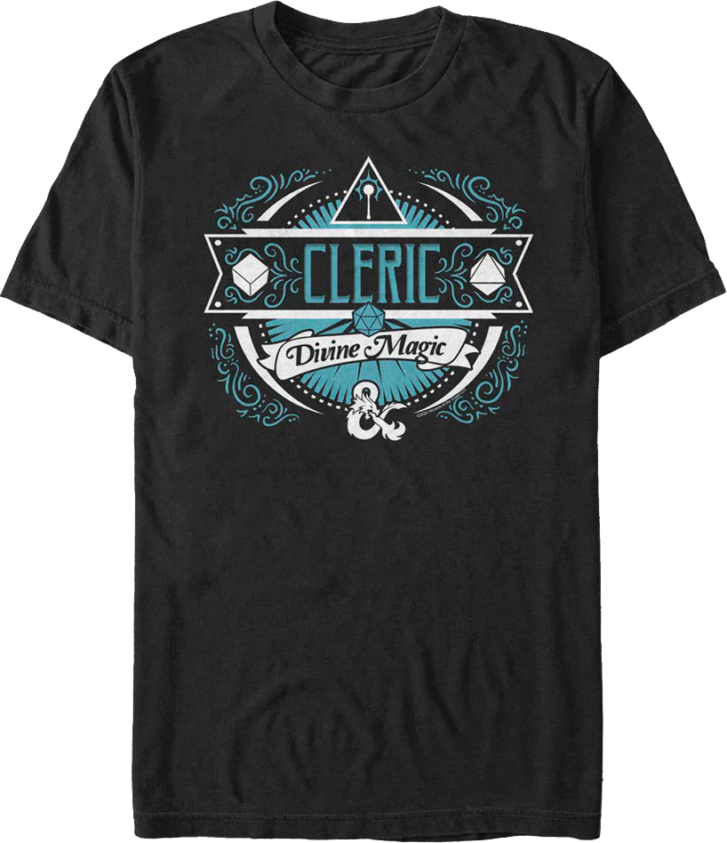 Cleric Dungeons & Dragons T-Shirt