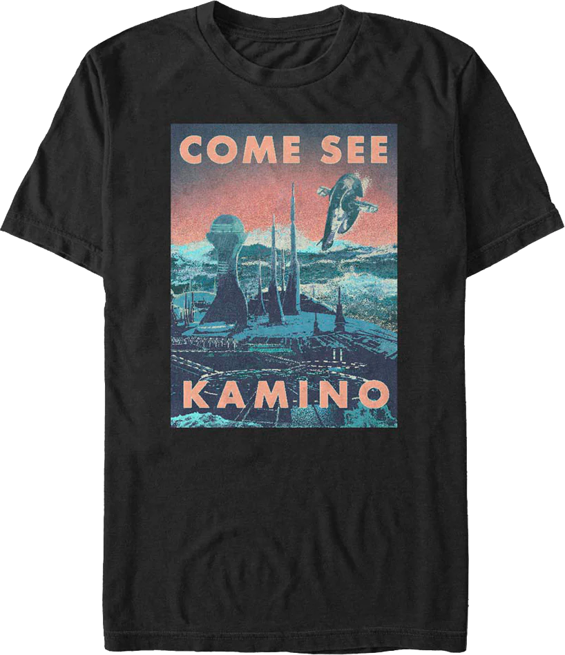 Come See Kamino Star Wars T-Shirt