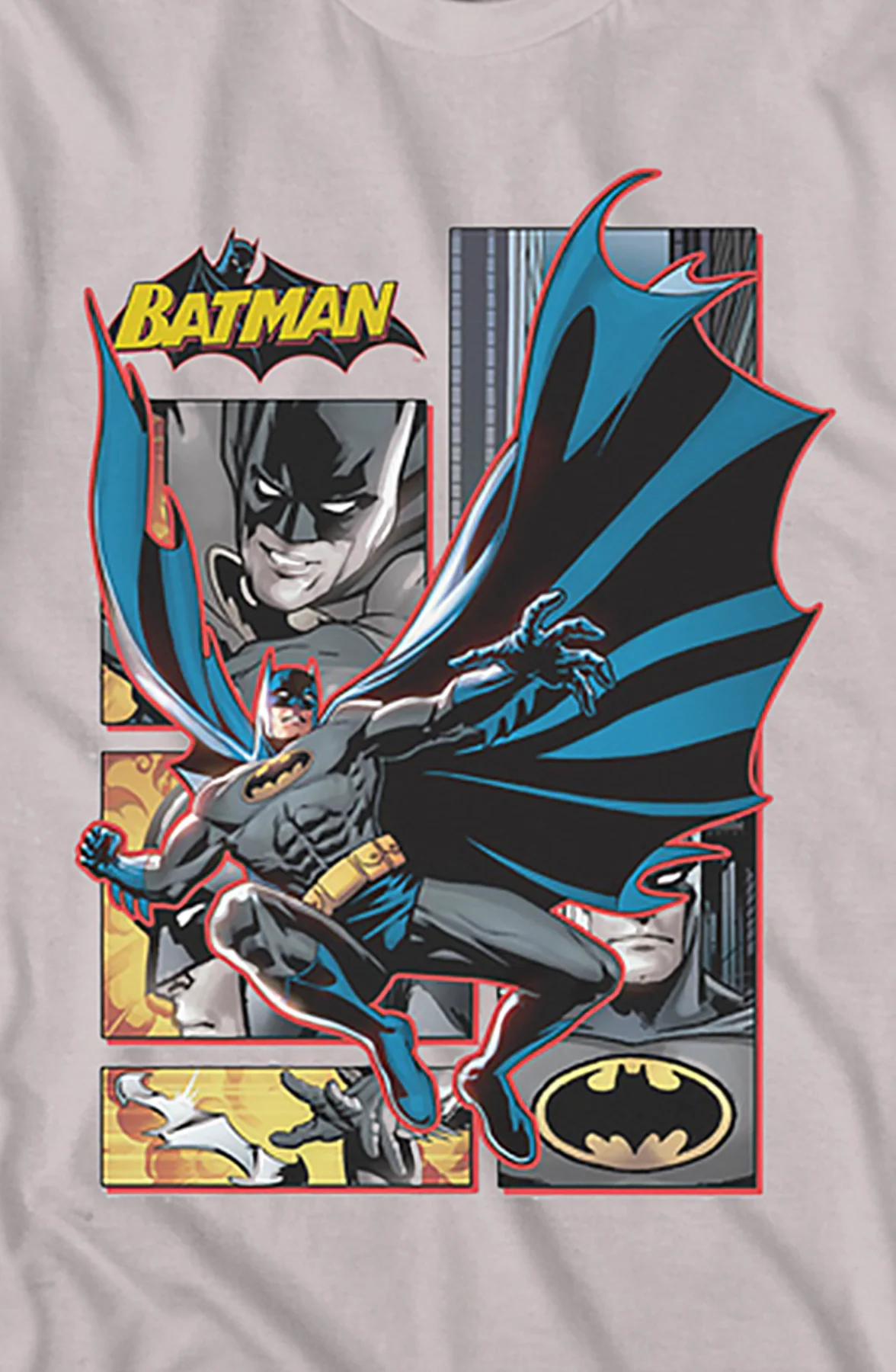 Comic Book Swing Batman T-Shirt - Image 2