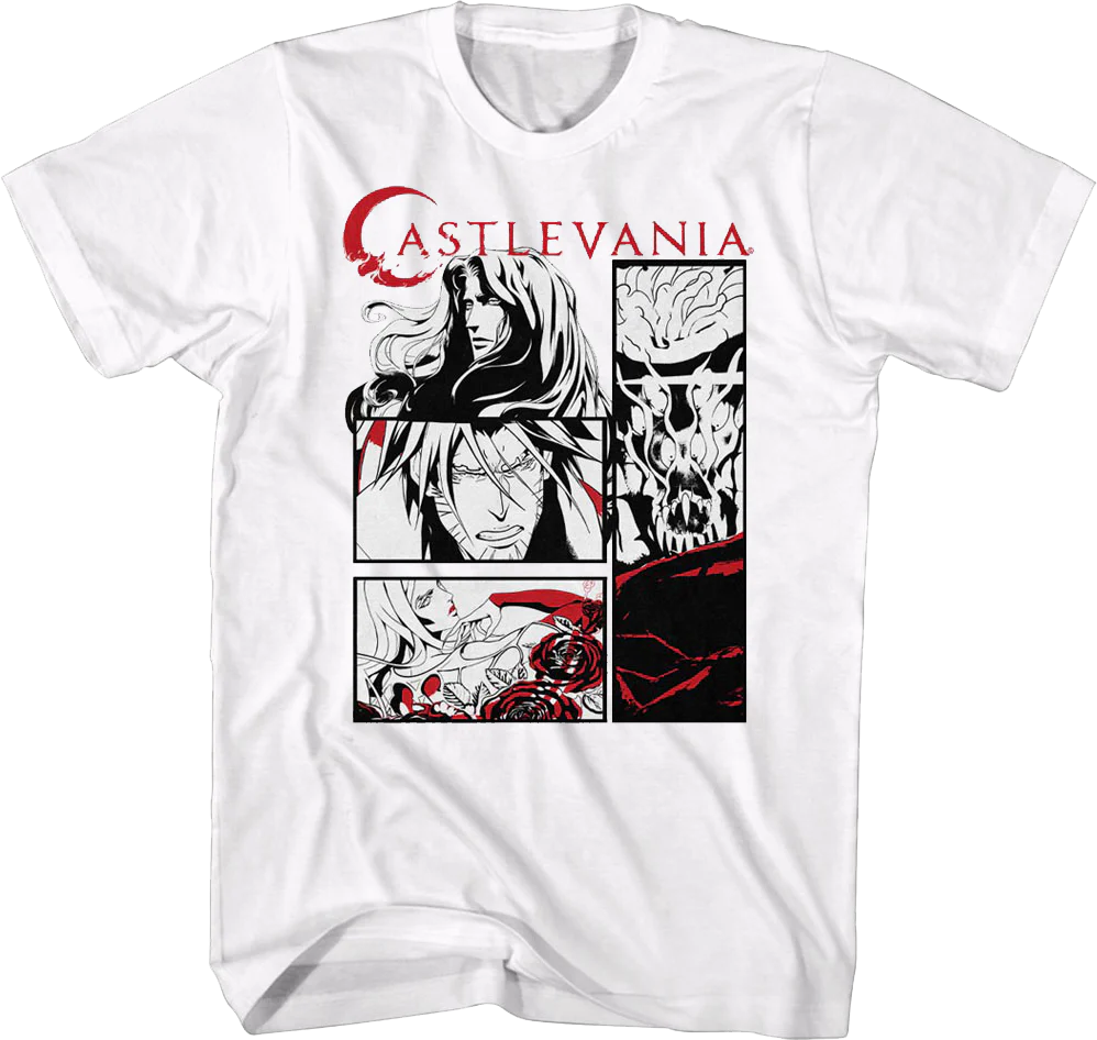 Comic Panels Castlevania T-Shirt