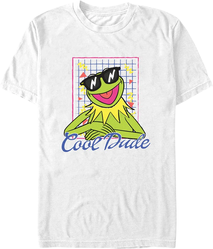 Cool Dude Kermit The Frog Muppets T-Shirt