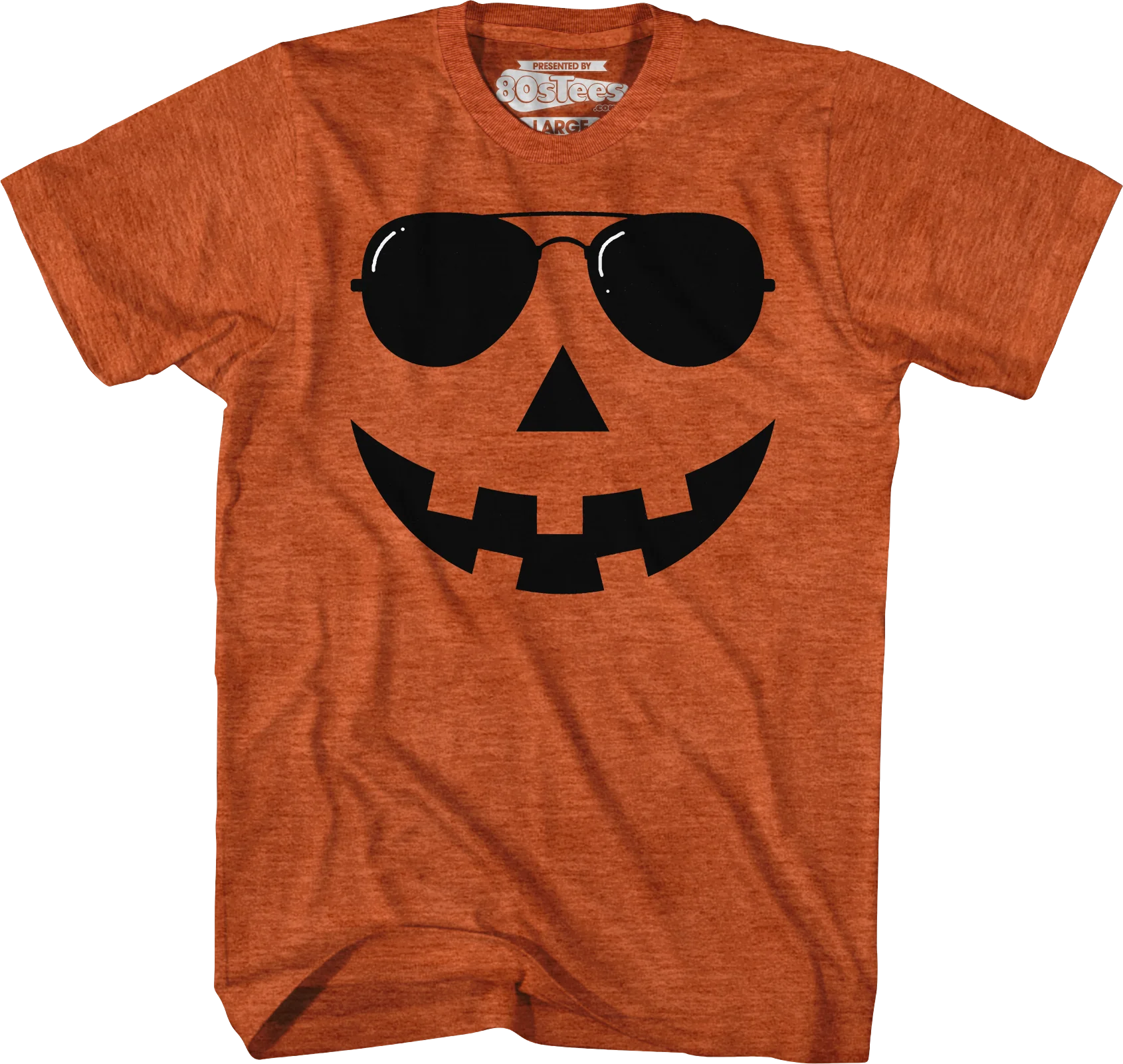 Cool Pumpkin Face T-Shirt