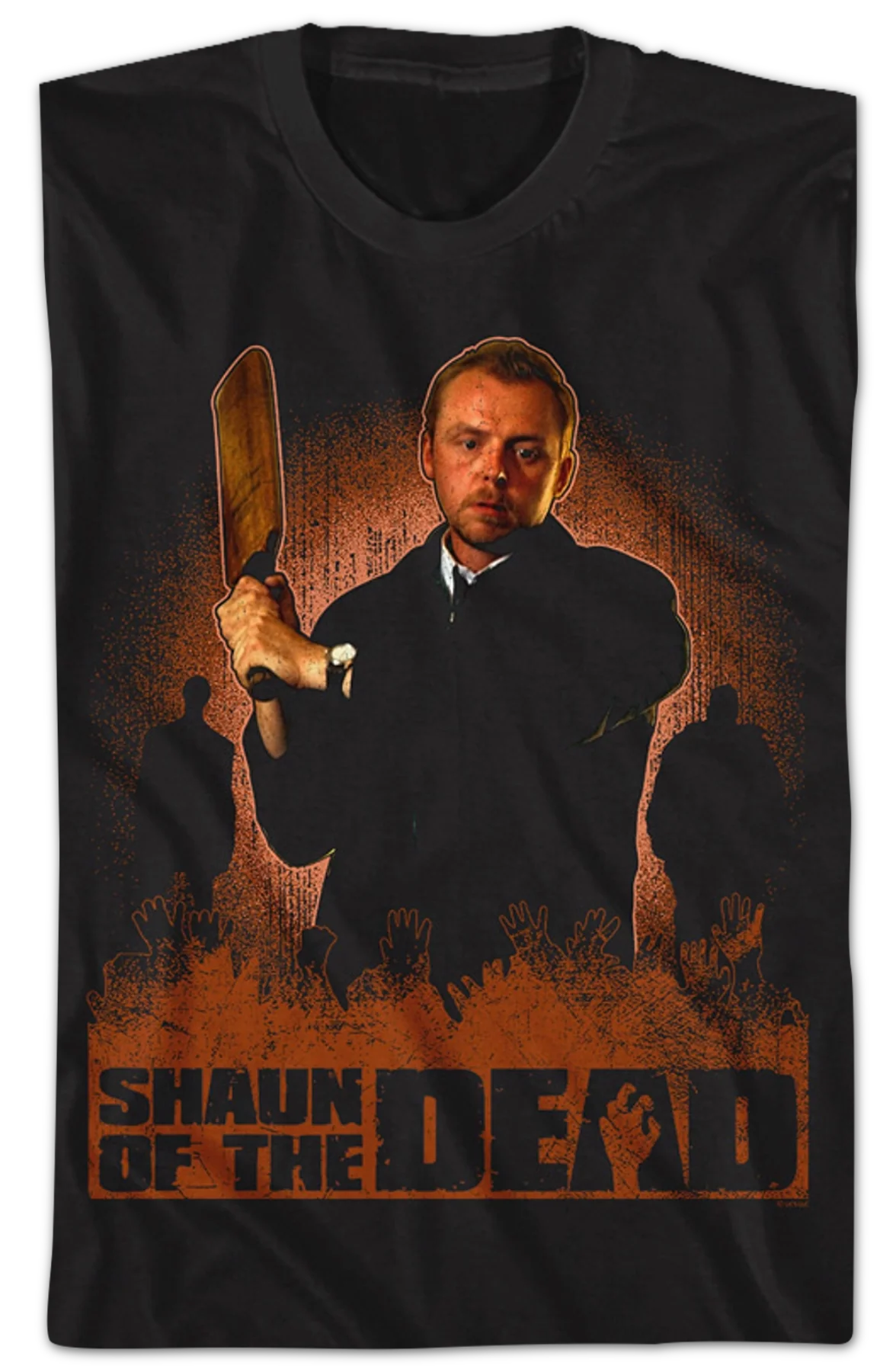 Cricket Bat Shaun Of The Dead T-Shirt - Image 2