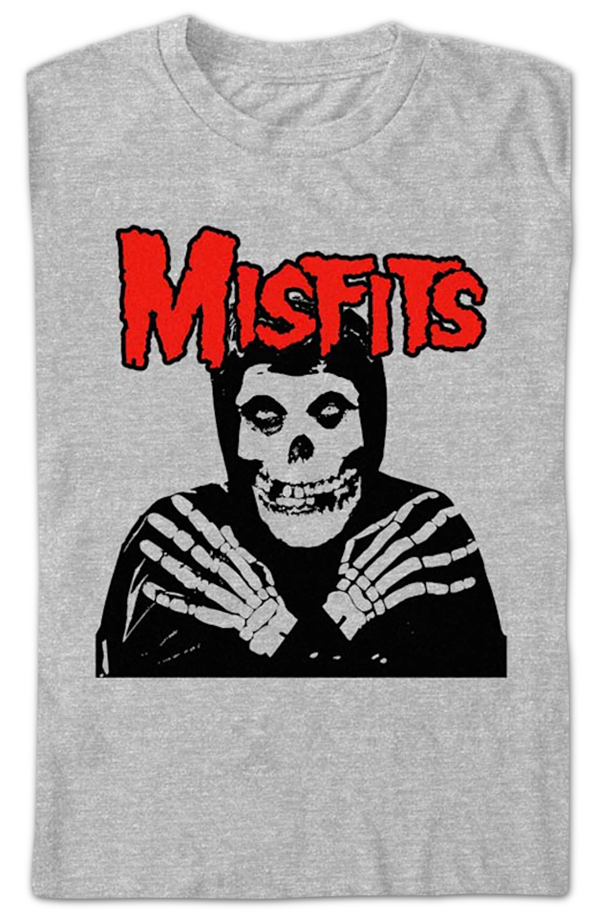 Crimson Ghost Crossed Arms Misfits T-Shirt - Image 2