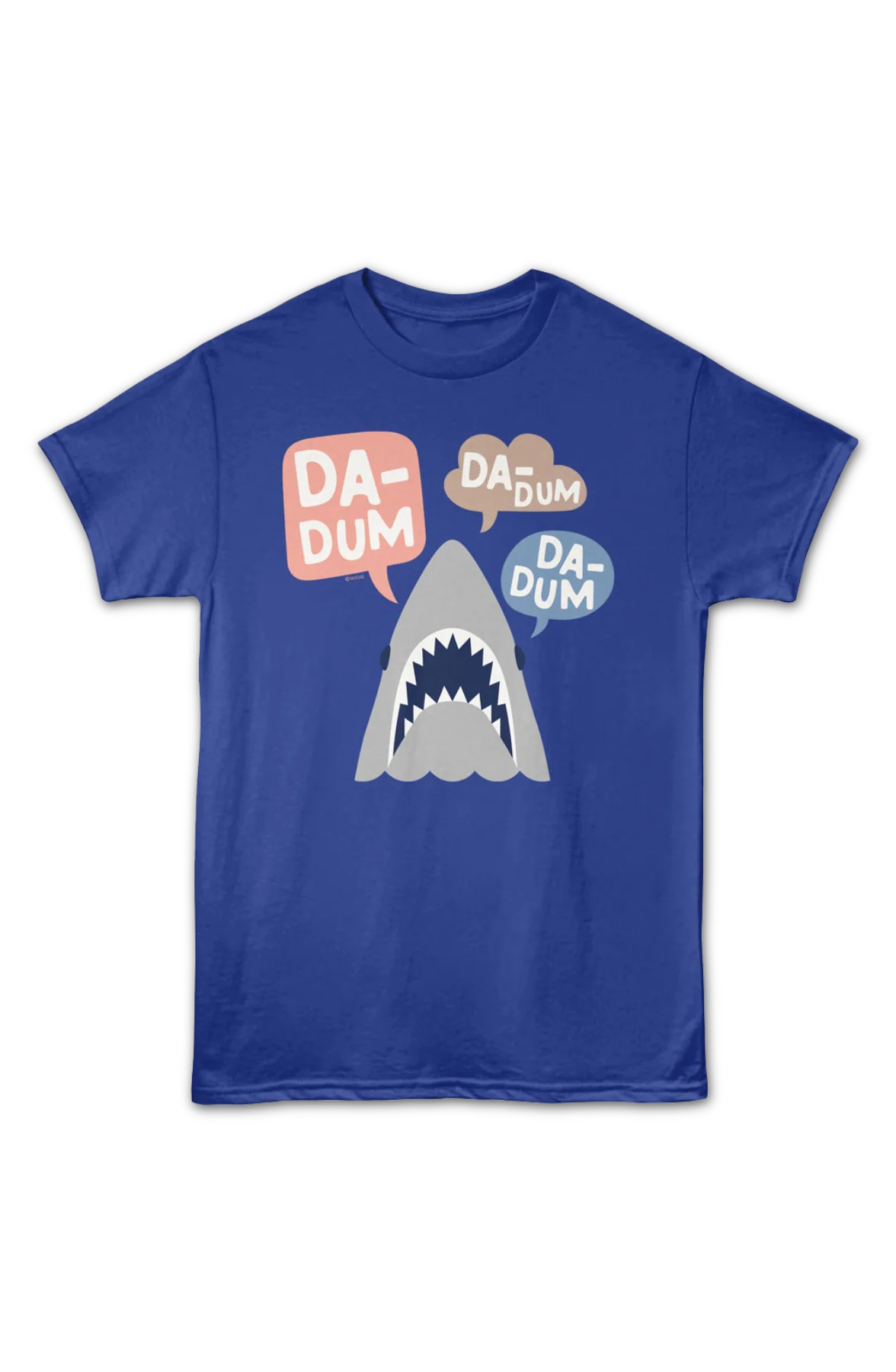 Da-Dum Da-Dum Da-Dum Illustration Jaws T-Shirt - Image 2