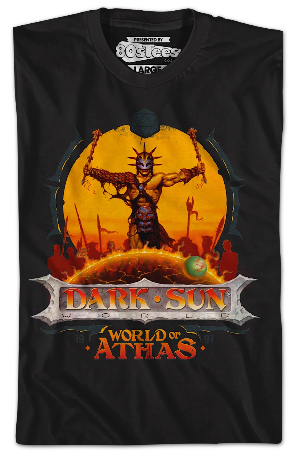 Dark Sun Dungeons & Dragons T-Shirt - Image 2