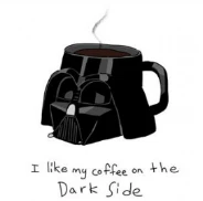 Darth Vader I Like My Coffee On The Dark Side Star Wars Ceramic Mug - Image 2