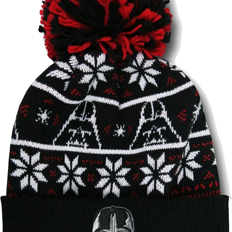 Darth Vader Knit Pom Pom Star Wars Beanie