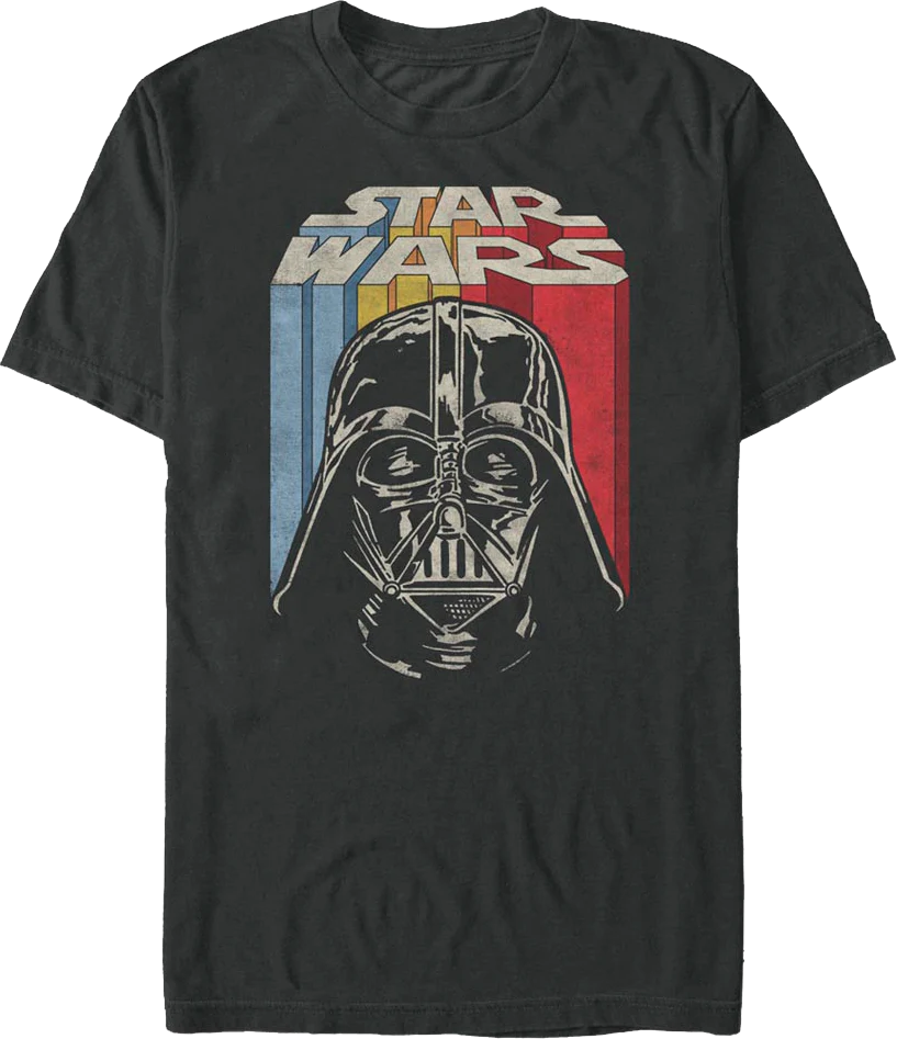 Darth Vader Retro Helmet Star Wars T-Shirt