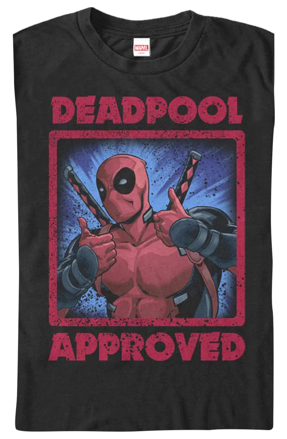 Deadpool Approved Marvel Comics T-Shirt - Image 2