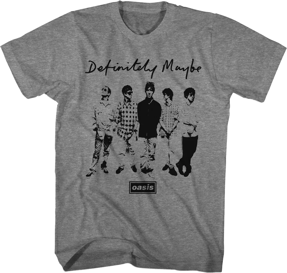 Definitely Maybe Photo Oasis T-Shirt
