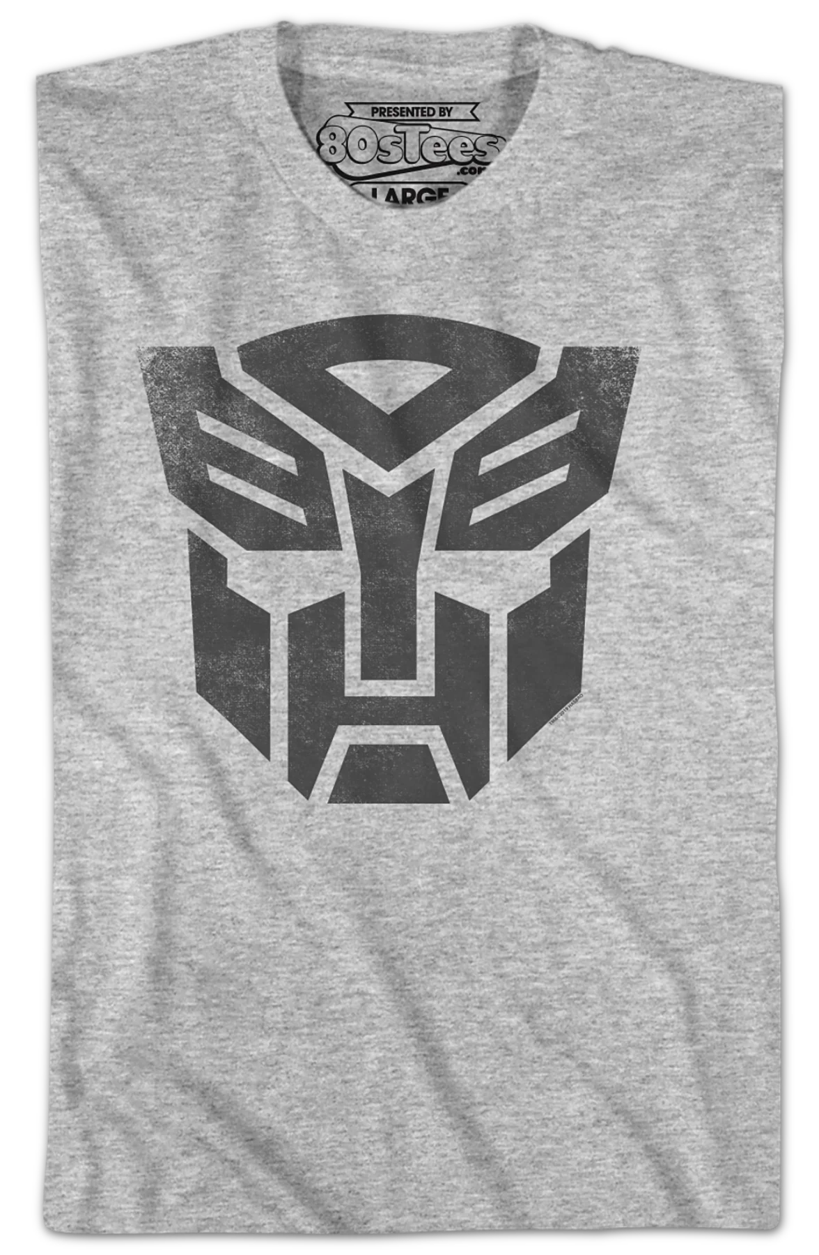 Distressed Autobots Logo Transformers T-Shirt - Image 2