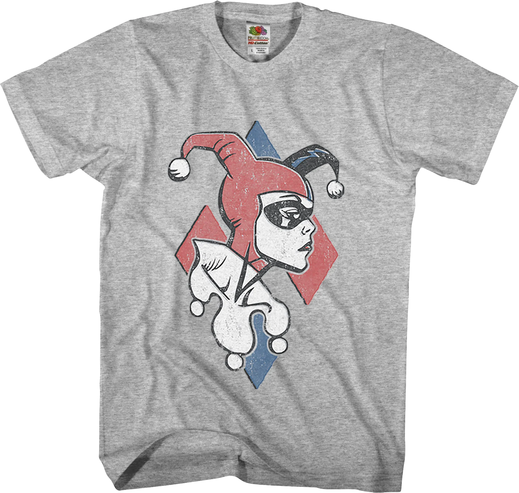 Distressed Harley Quinn DC Comics T-Shirt