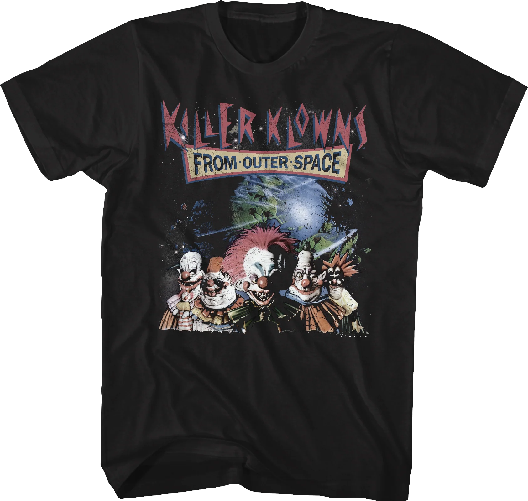 Distressed Killer Klowns From Outer Space T-Shirt