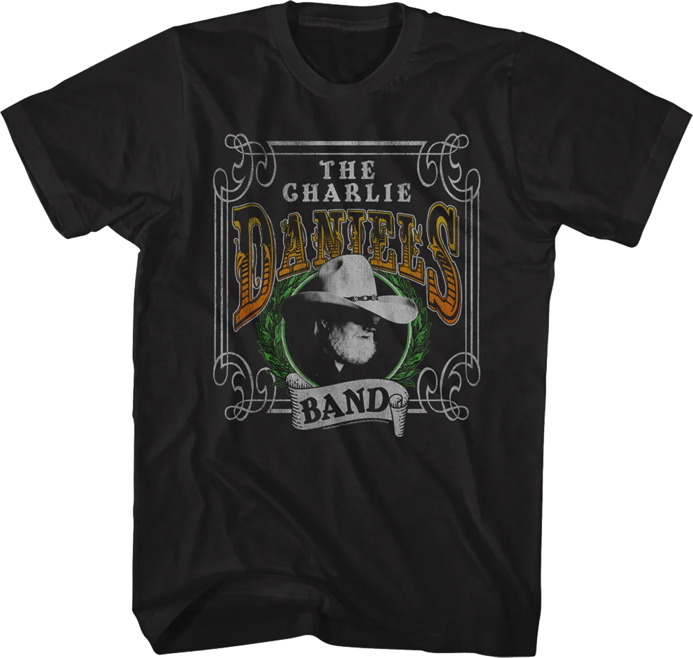 Distressed Label Charlie Daniels Band T-Shirt