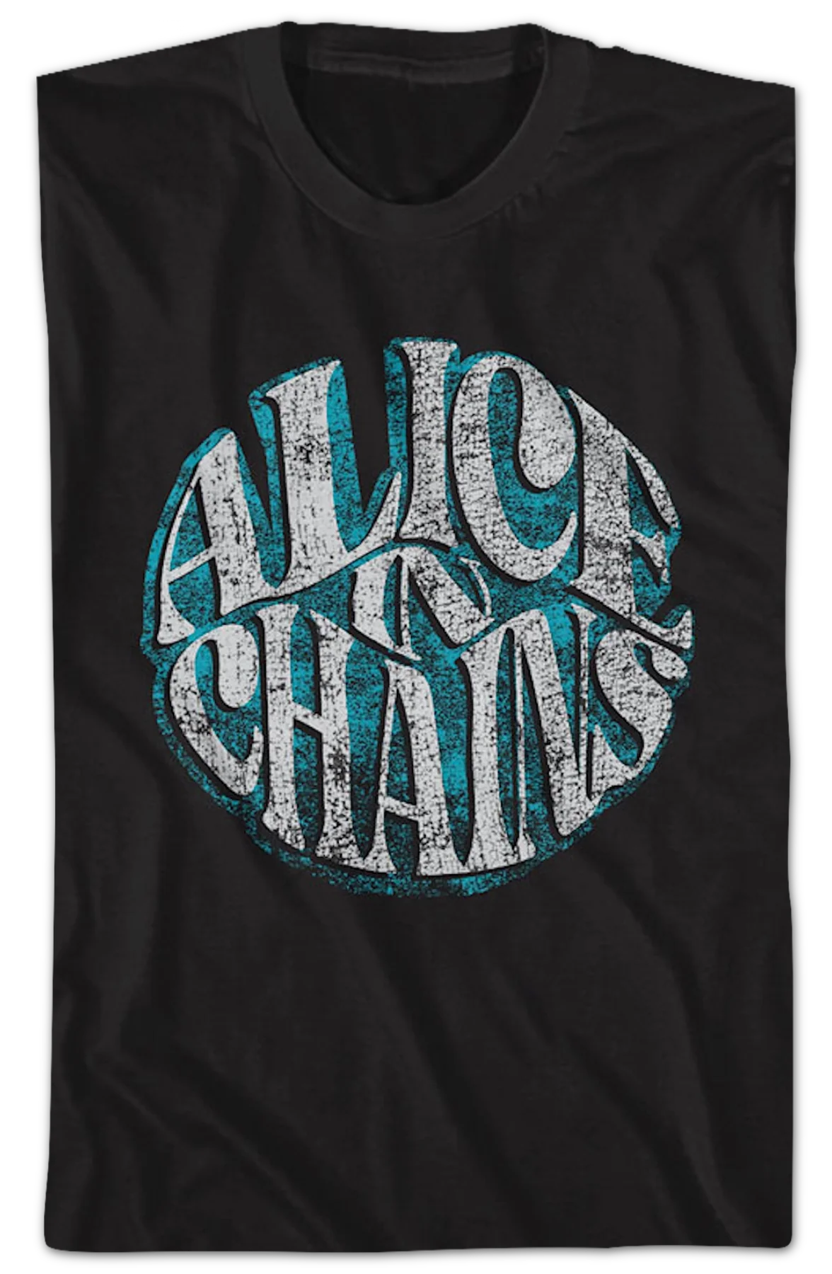 Distressed Logo Alice In Chains T-Shirt - Image 2