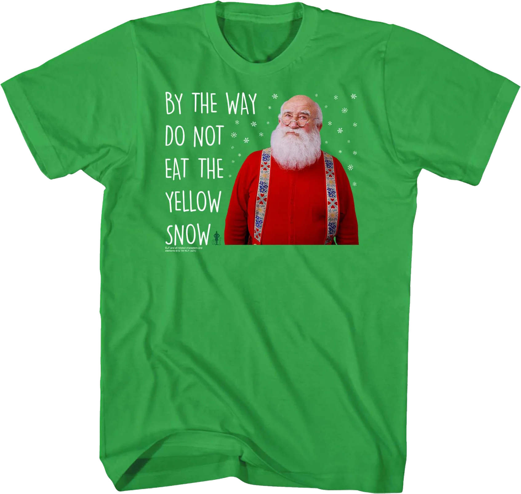 Do Not Eat The Yellow Snow Elf T-Shirt