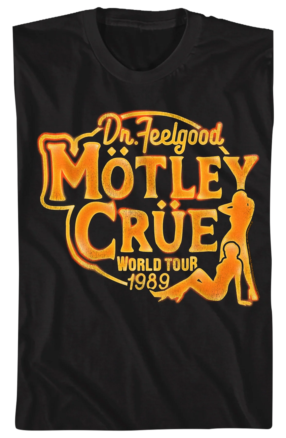 Dr. Feelgood World Tour Motley Crue T-Shirt - Image 2