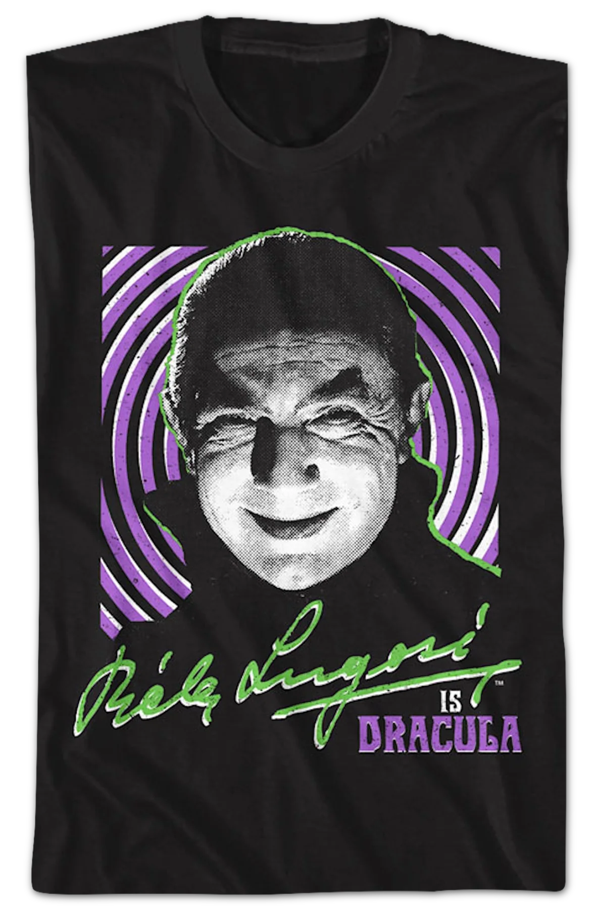 Dracula Hypnotic Vampire Bela Lugosi T-Shirt - Image 2