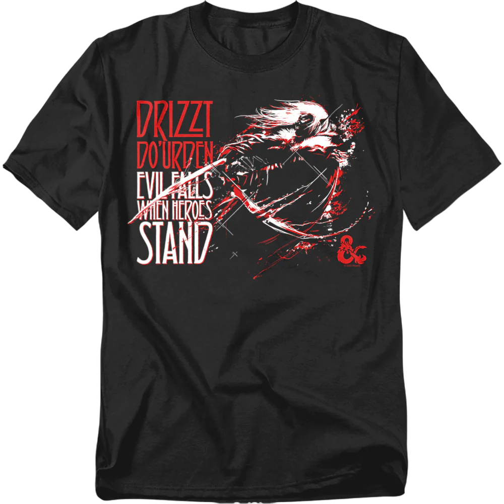 Drizzt Do'Urden Dungeons & Dragons T-Shirt