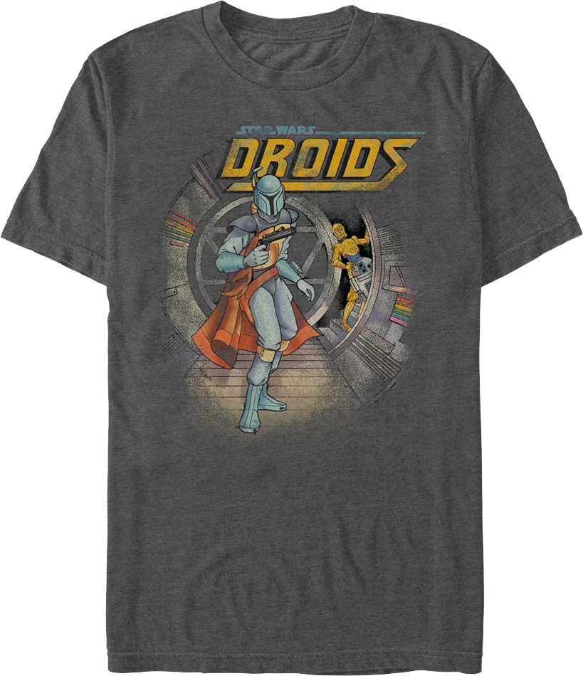 Droids Comic Book Cover Star Wars T-Shirt