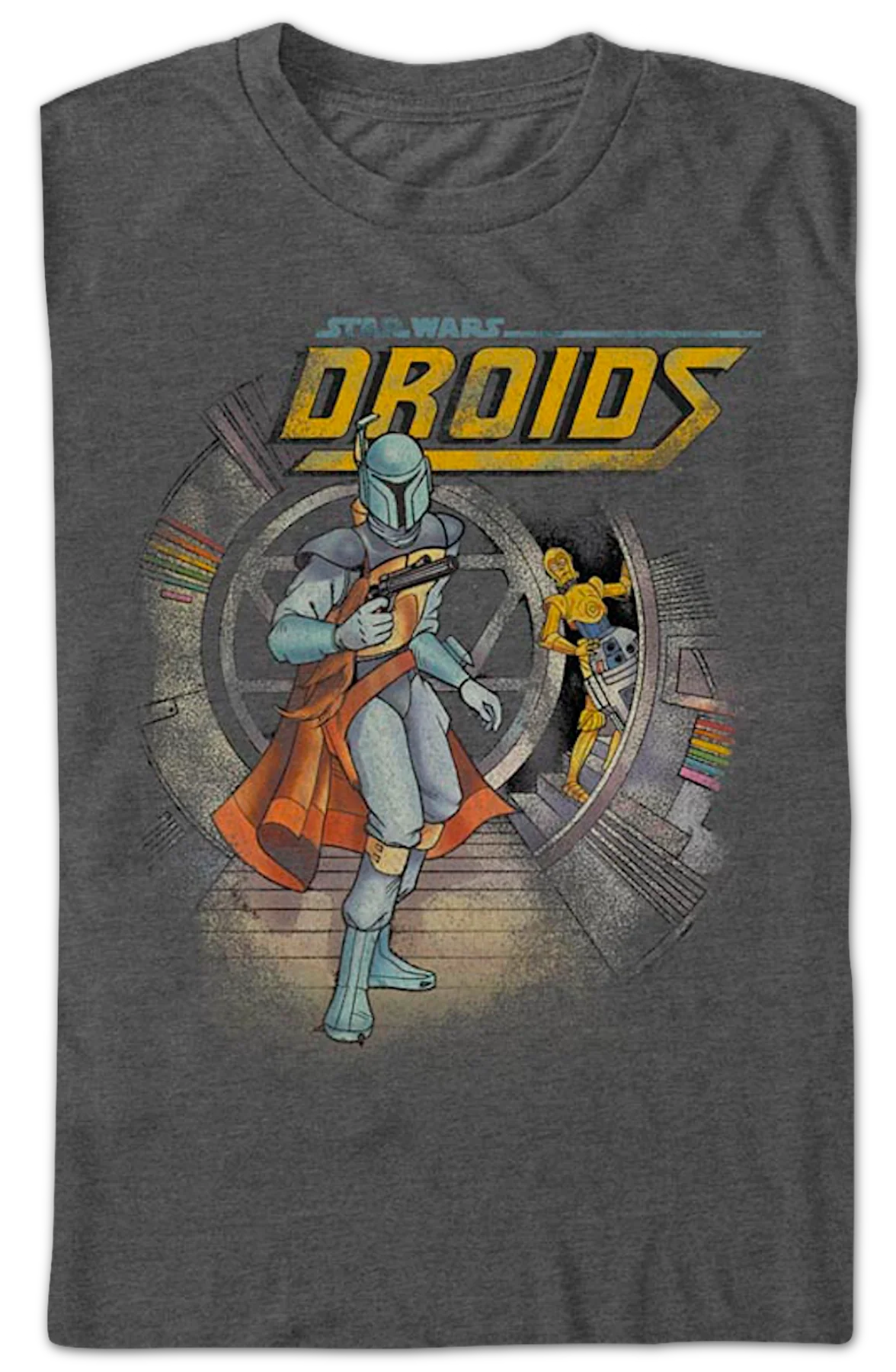 Droids Comic Book Cover Star Wars T-Shirt - Image 2