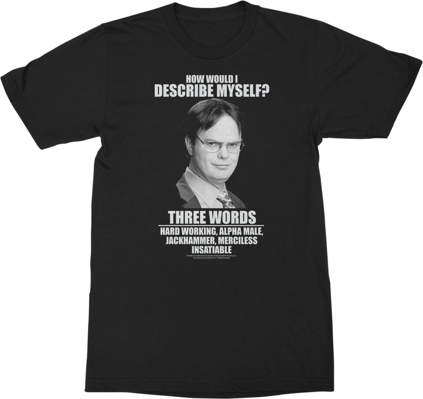 Dwight Schrute Describe Myself The Office T-Shirt