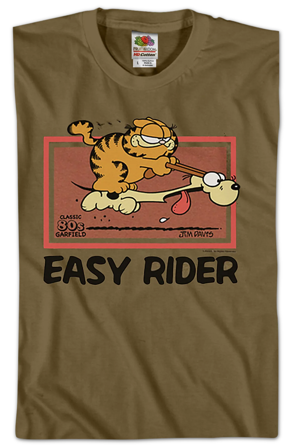 Easy Rider Garfield T-Shirt - Image 2