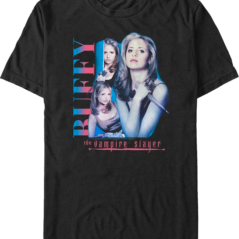 Fifth Sun Collage Buffy The Vampire Slayer T-Shirt