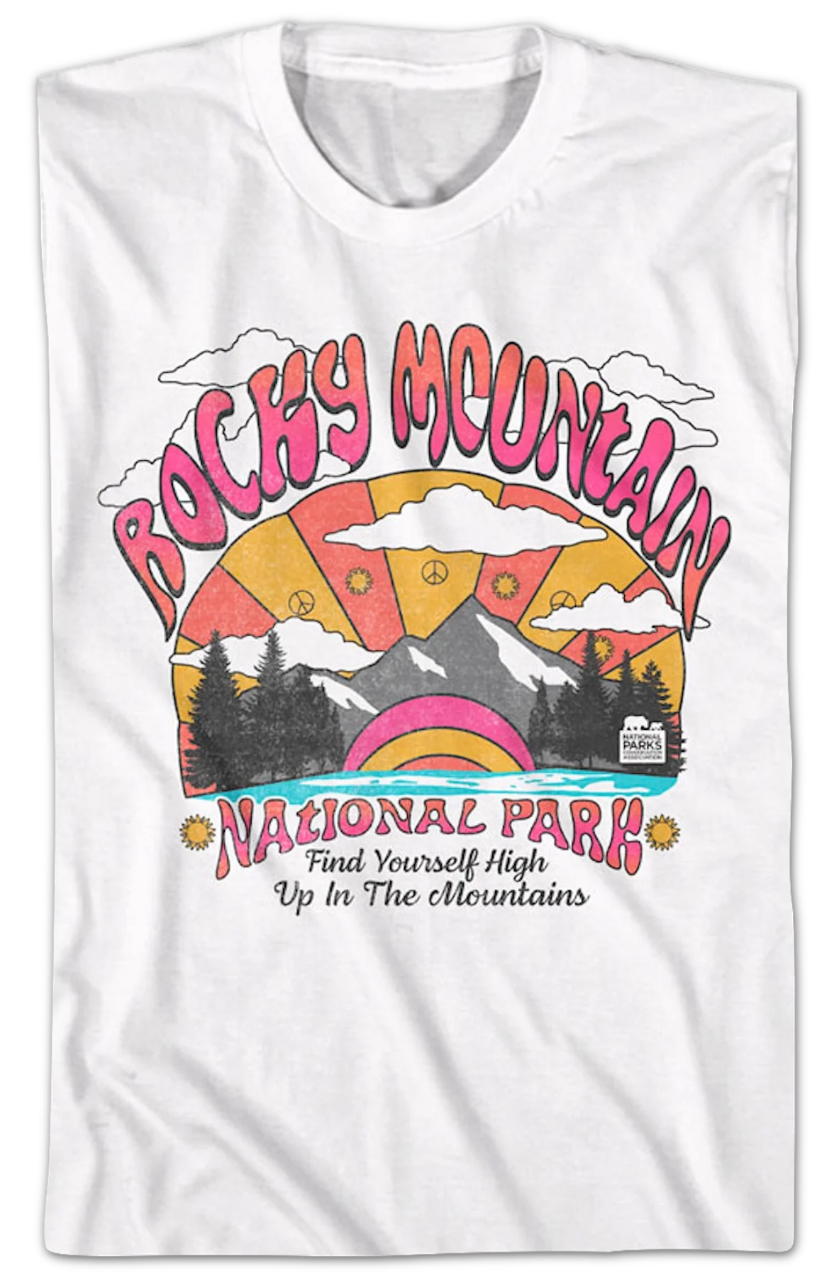 Find Yourself Rocky Mountain National Park T-Shirt - Image 2