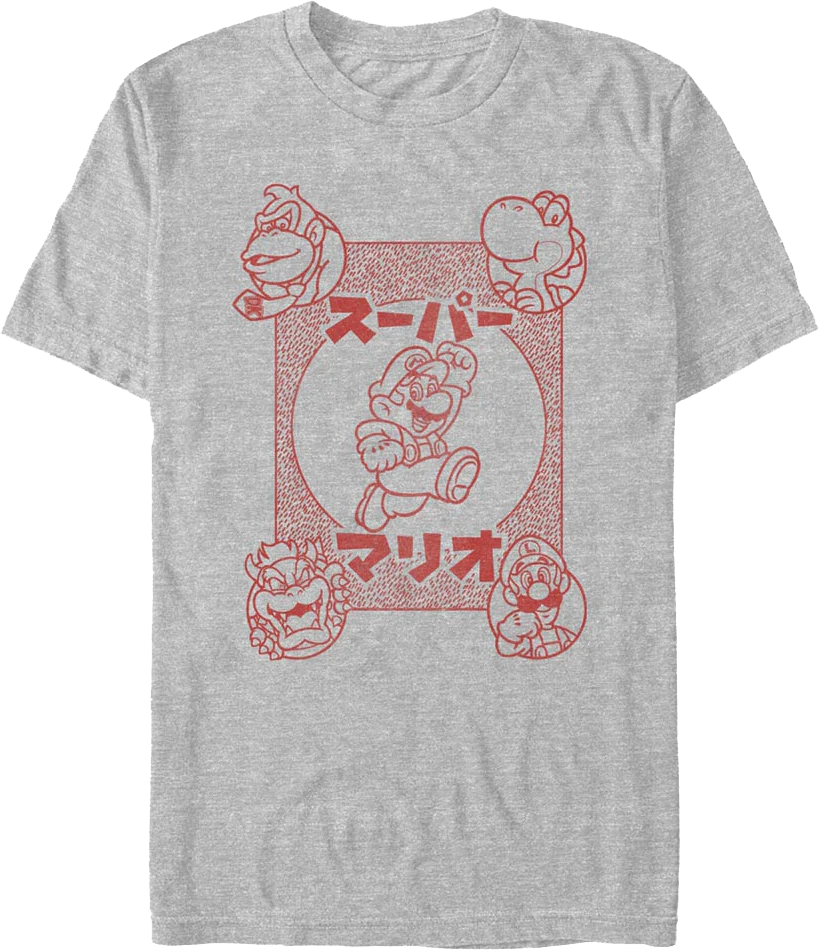 Five Elements Super Mario Bros. T-Shirt