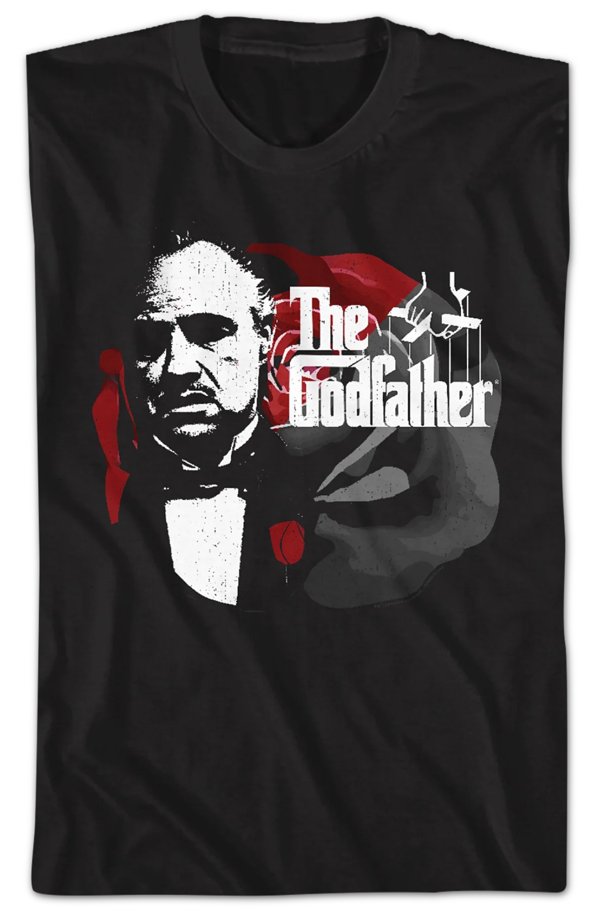 Flower The Godfather T-Shirt - Image 2