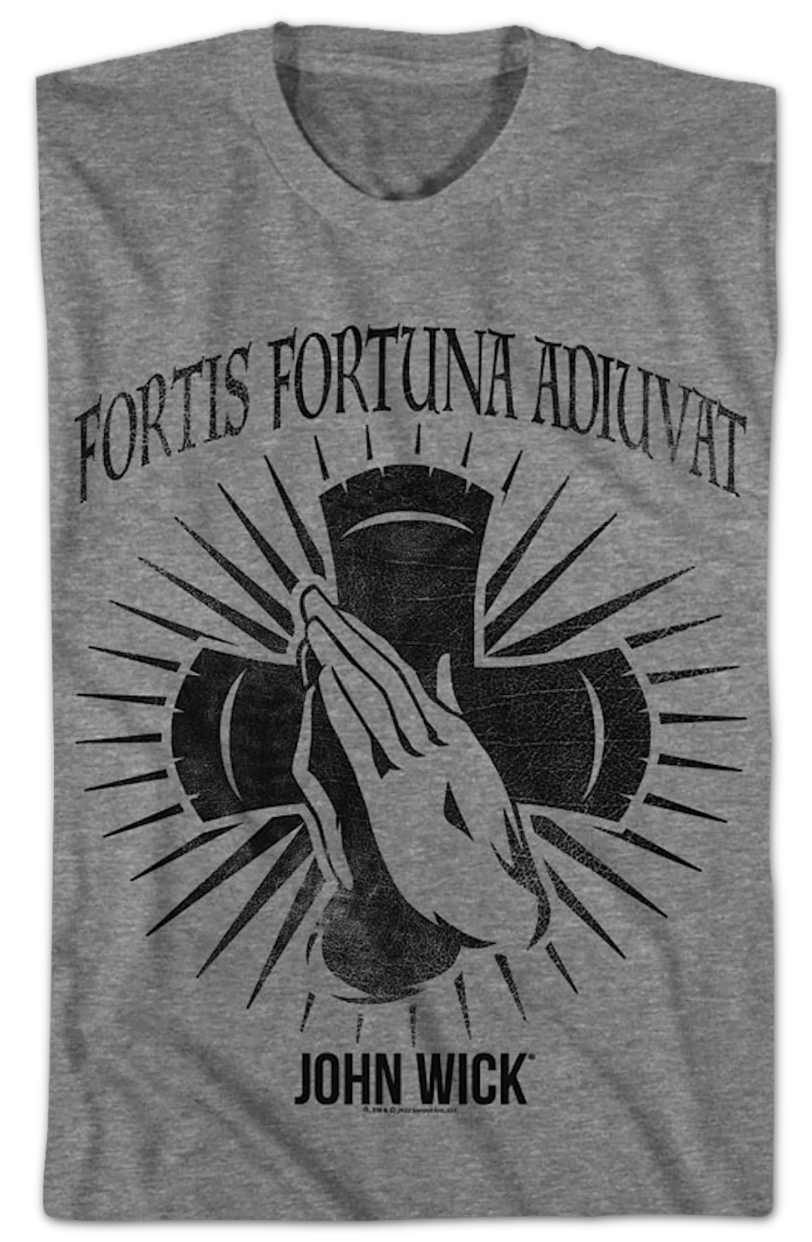 Fortis Fortuna Adiuvat John Wick T-Shirt - Image 2