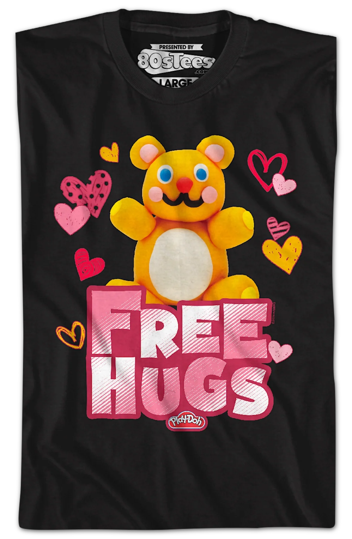 Free Hugs Play-Doh T-Shirt - Image 2