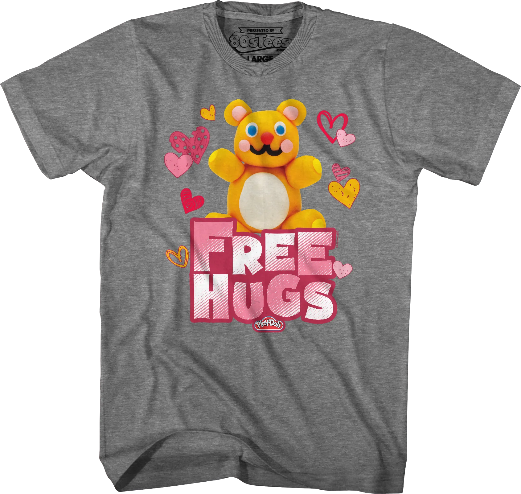 Free Hugs Play-Doh T-Shirt - Image 21