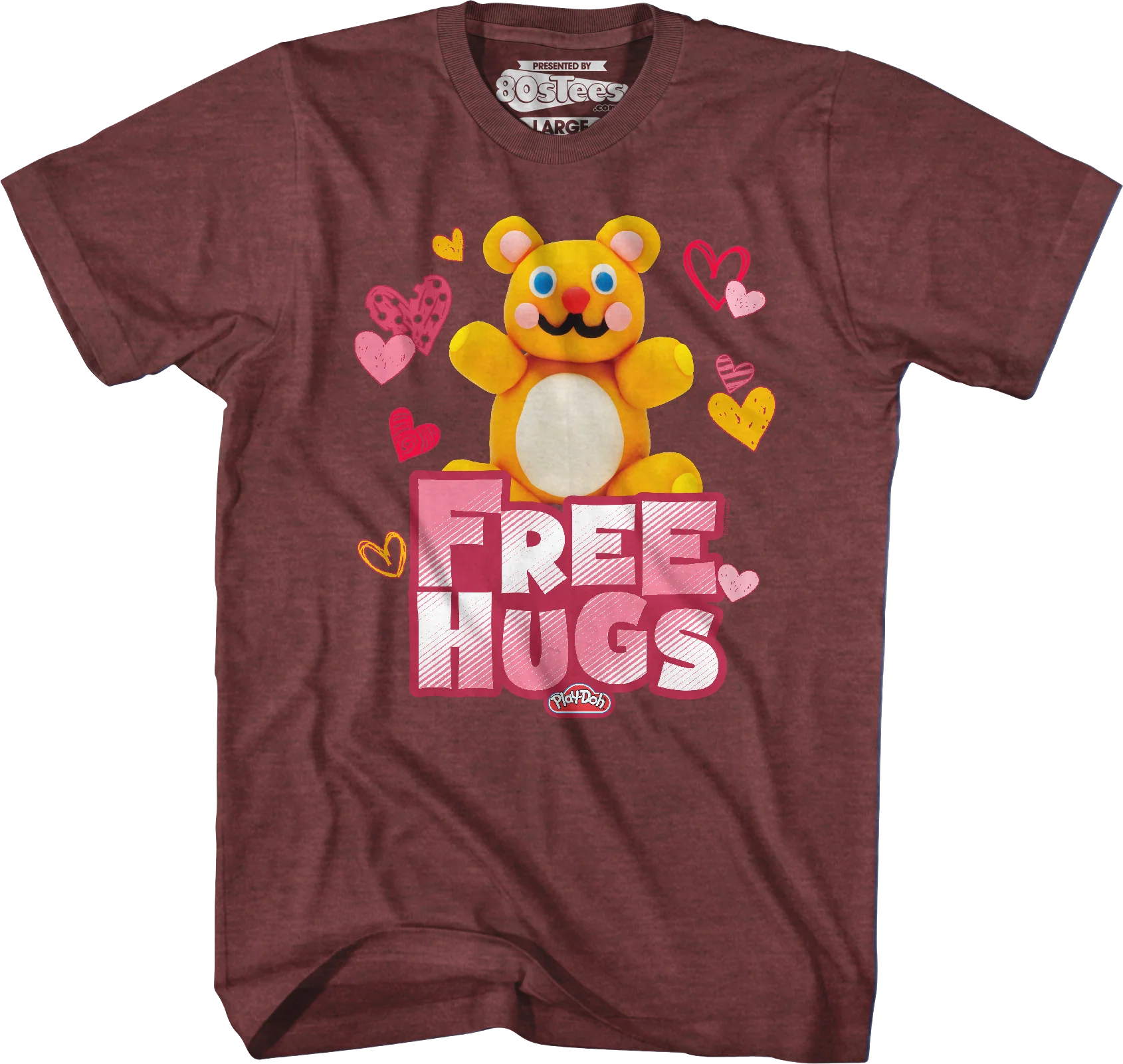 Free Hugs Play-Doh T-Shirt - Image 36
