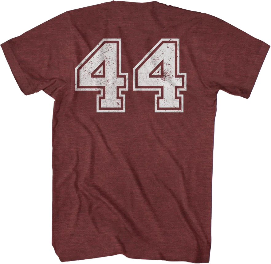 Front & Back Football Jersey Forrest Gump T-Shirt - Image 3