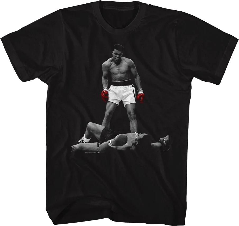 Front & Back Get Up Muhammad Ali T-Shirt
