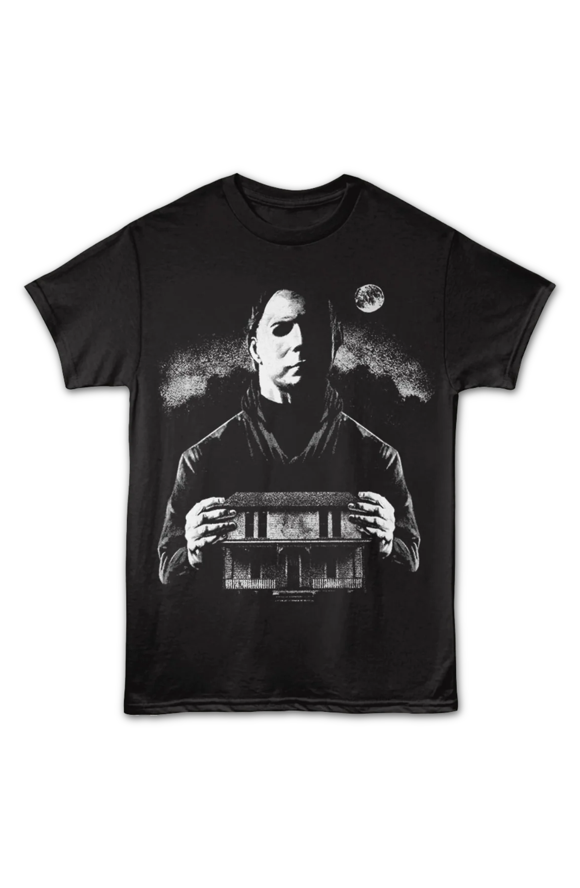 Front & Back Vintage Can't Kill The Boogeyman Halloween T-Shirt - Image 2