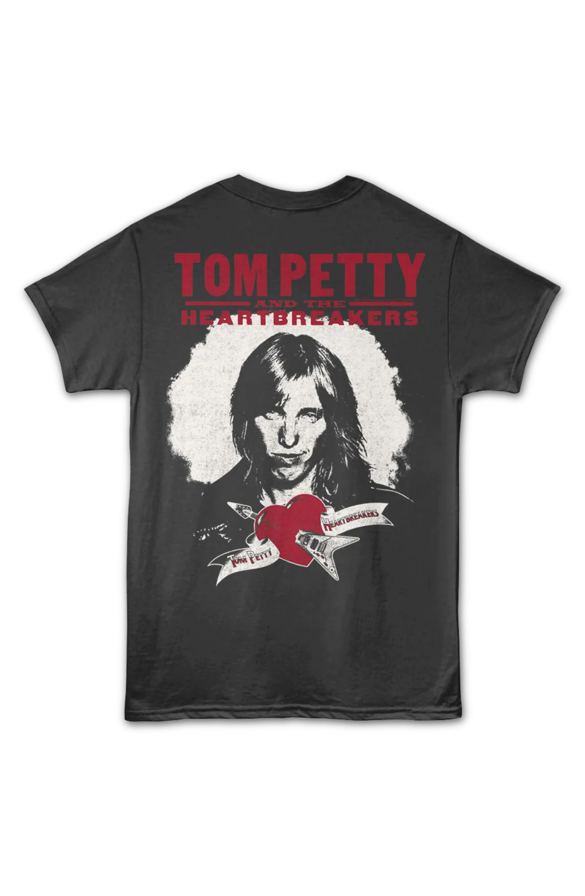 Front & Back Vintage Tom Petty And The Heartbreakers T-Shirt - Image 2