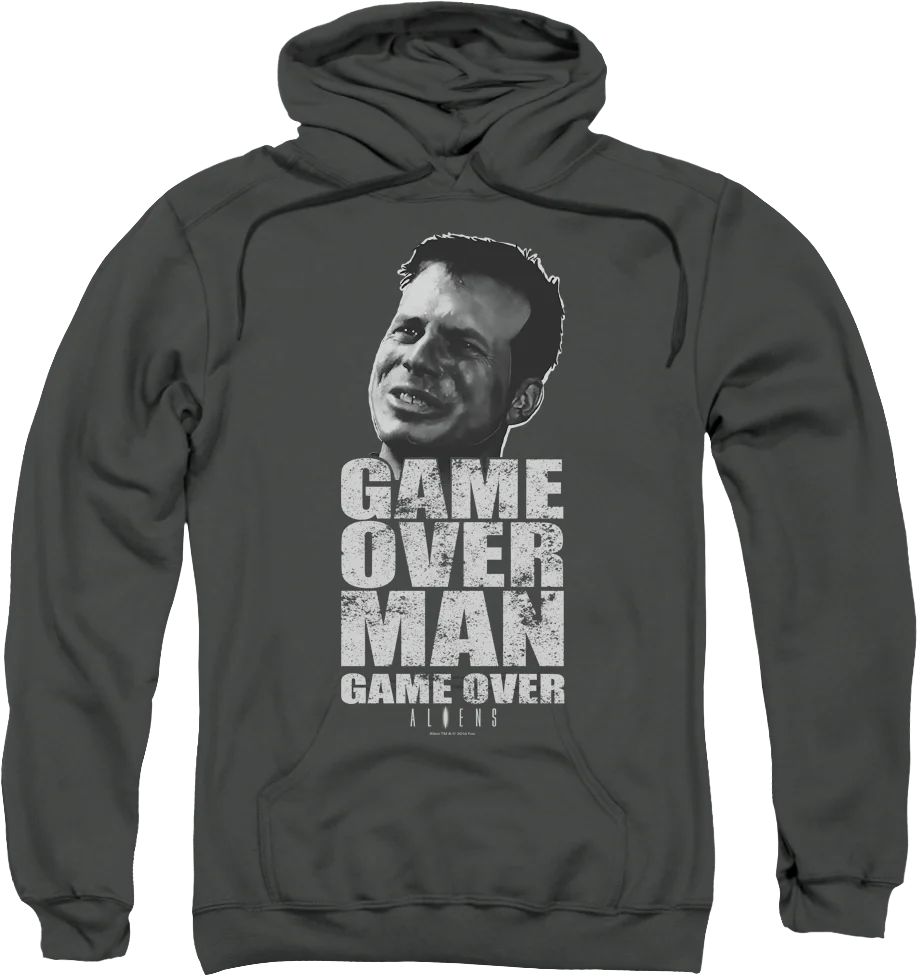 Game Over Man Aliens Hoodie