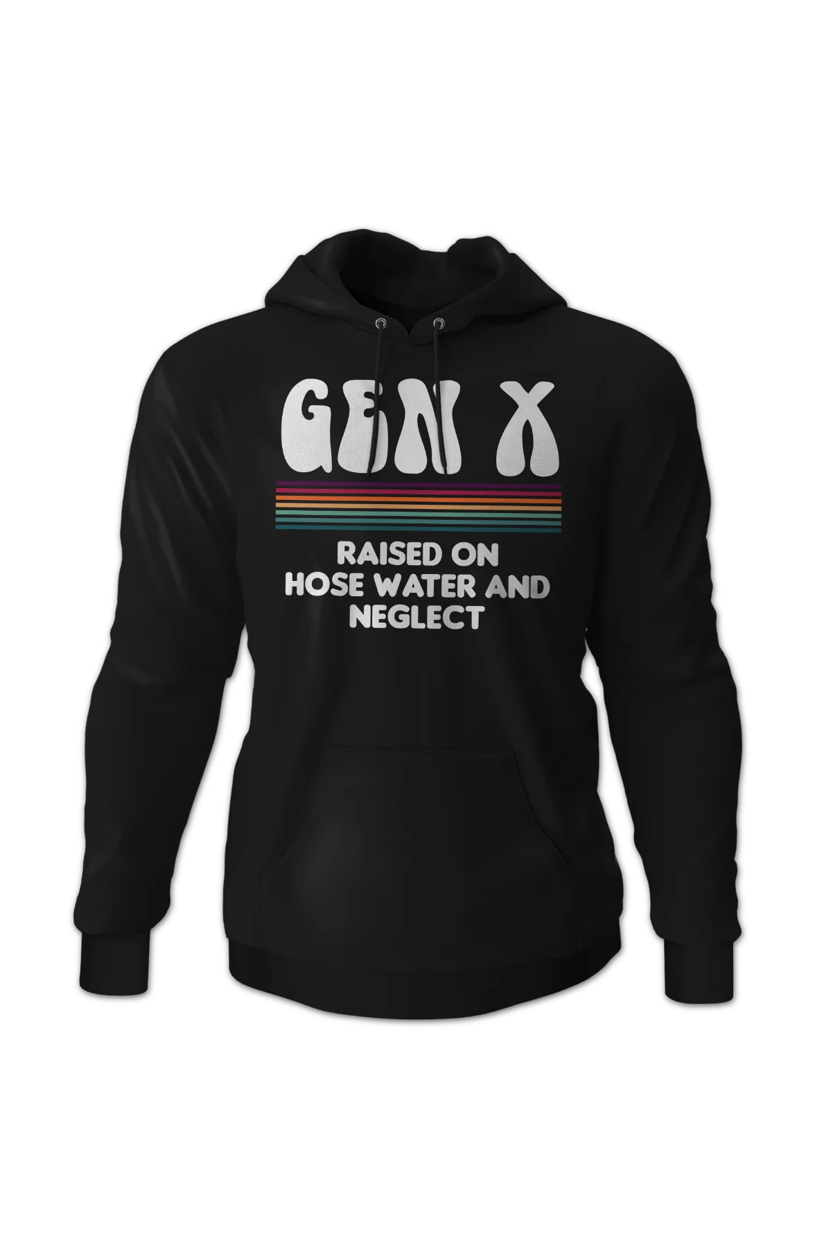 Gen X Raised On Hose Water And Neglect Hoodie - Image 2