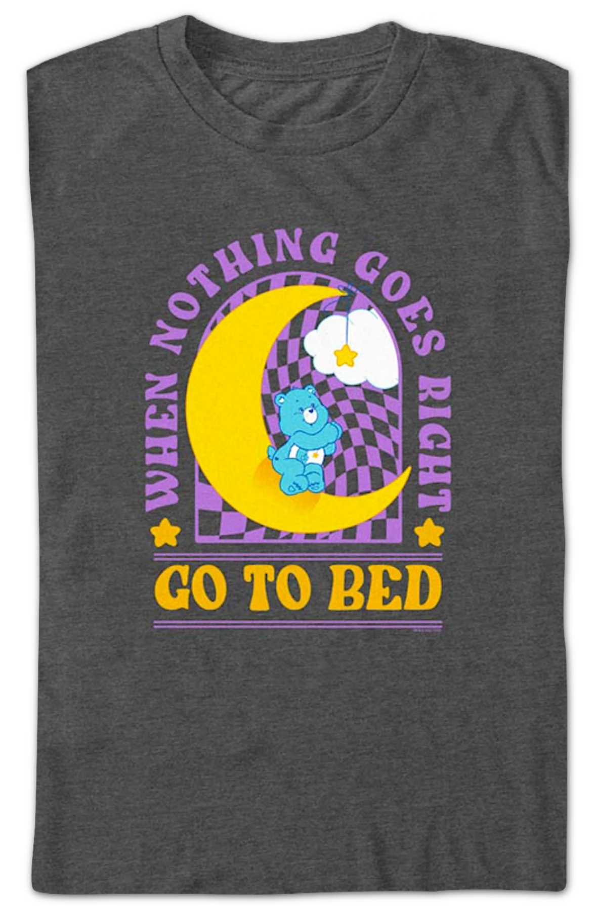 Go To Bed Care Bears T-Shirt - Image 2